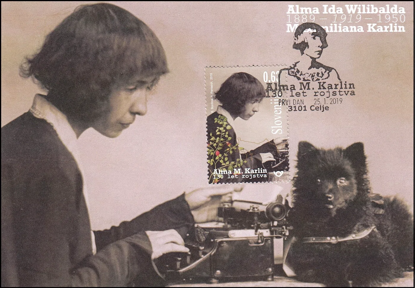 130 LET ROJSTVA ALMA M. KARLIN PRVI DAN